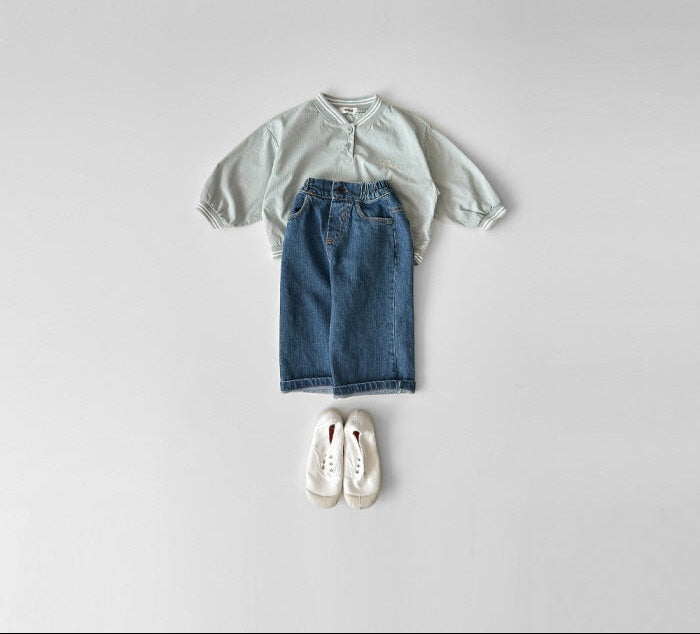 [KIDS] Roll-up denim jeans