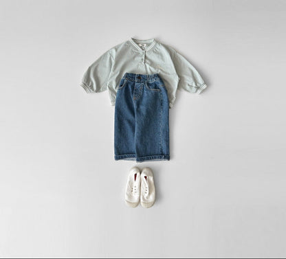 [KIDS] Roll-up denim jeans