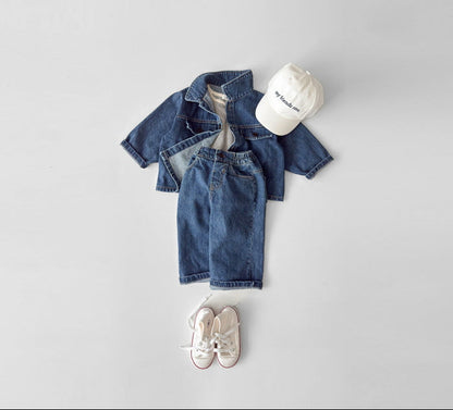[KIDS] Roll-up denim jeans