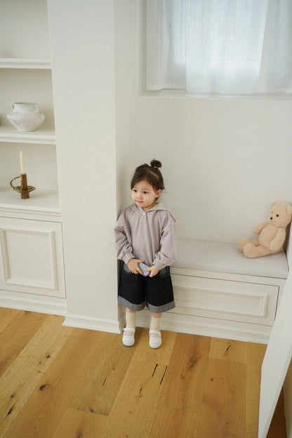 [KIDS] Pocket hoodie sweatshirt