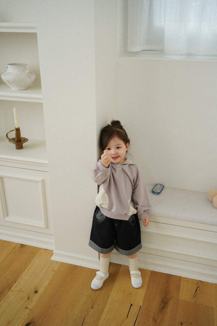 [KIDS] Pocket hoodie sweatshirt