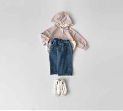 [KIDS] Pocket hoodie sweatshirt