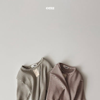 [BABY] Half-button T-shirt