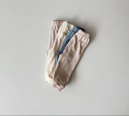 [BABY/KIDS] Ribbed cuff leggings