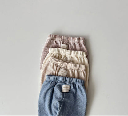[BABY/KIDS] Ribbed cuff leggings