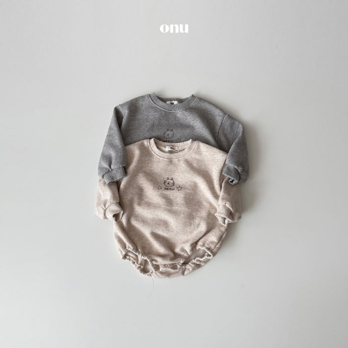 [BABY] Meow bodysuit