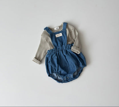 [BABY] Denim overalls