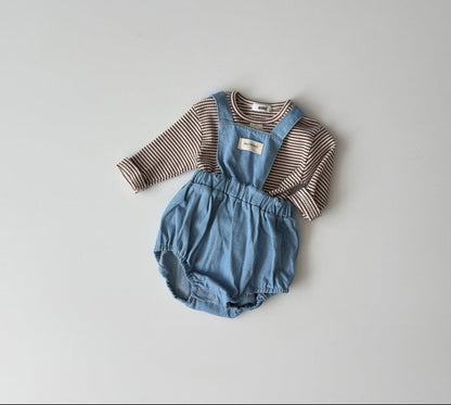 [BABY] Denim overalls