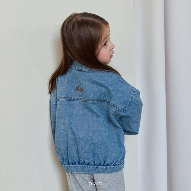 [KIDS] Rounded Denim Jacket