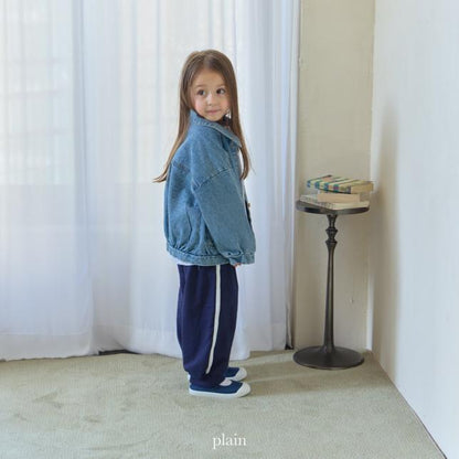 [KIDS] Rounded Denim Jacket