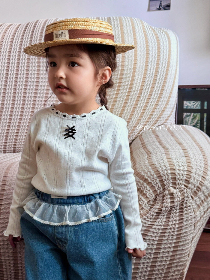 [JUNIOR] Mellow Ribbon Tee