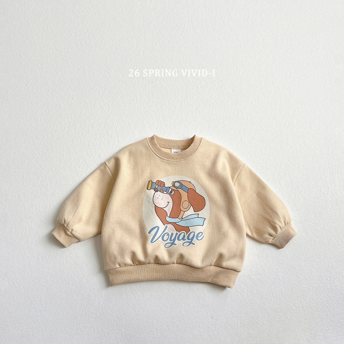 [KIDS] Vintage Dog Sweatshirt