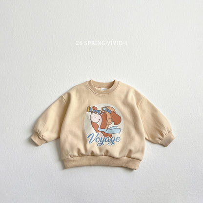 [KIDS] Vintage Dog Sweatshirt