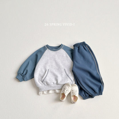 [KIDS] Rib-Trim Pocket Jogger Pants