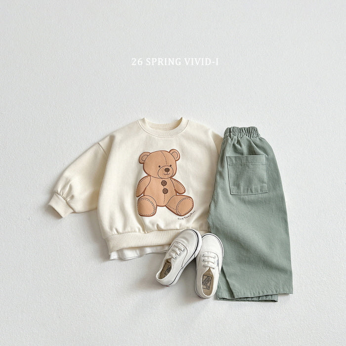 [KIDS] Cotton Daily Pants