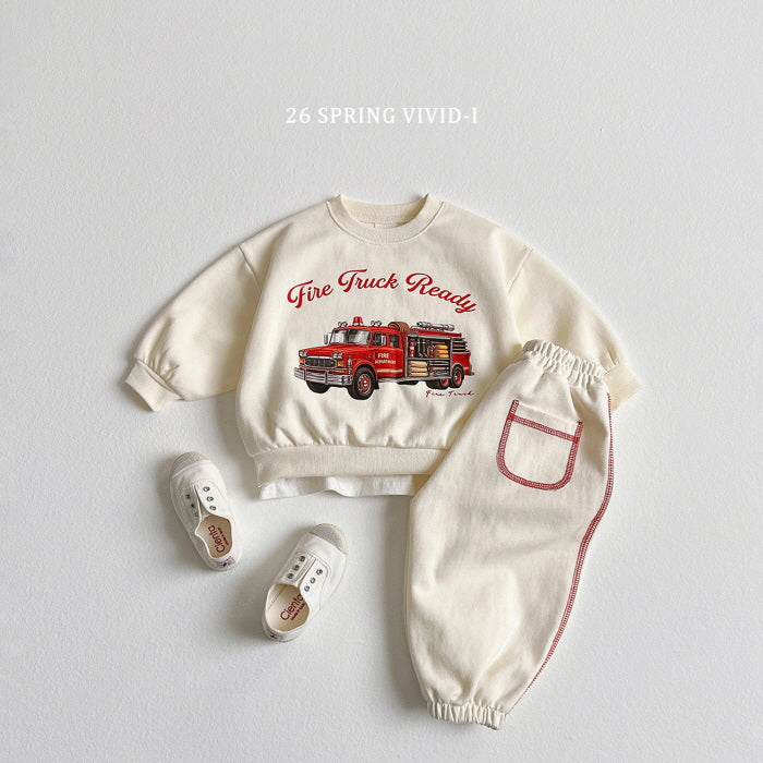 [KIDS] Rib-Trim Pocket Jogger Pants