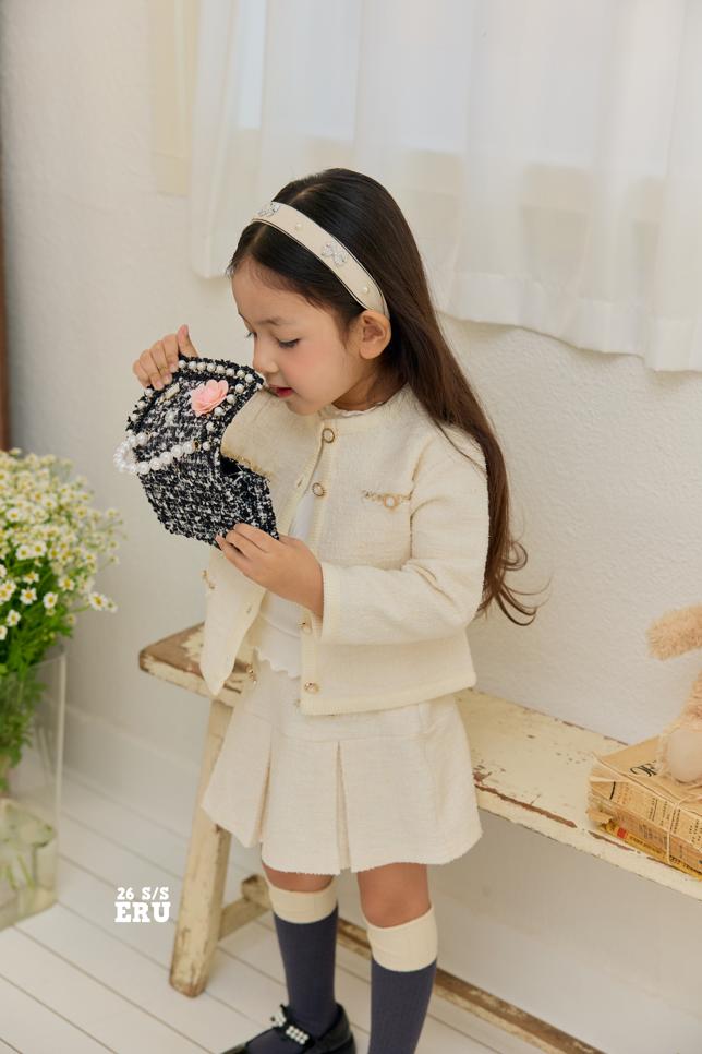 [KIDS] Tweed Two-Piece Set