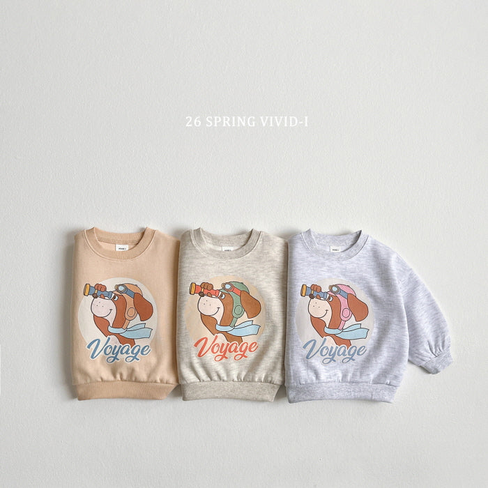 [KIDS] Vintage Dog Sweatshirt
