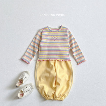 [KIDS] Rib-Trim Pocket Jogger Pants