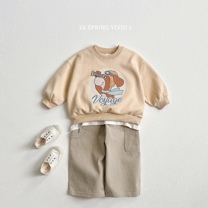 [KIDS] Vintage Dog Sweatshirt