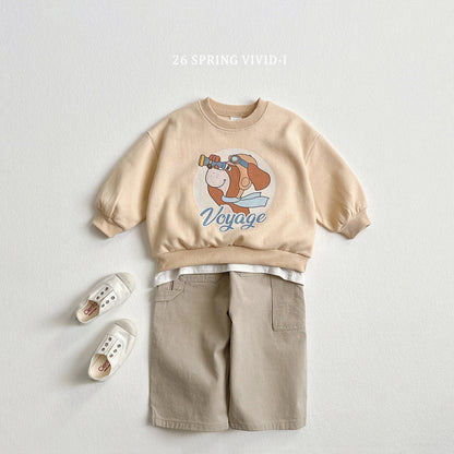 [KIDS] Vintage Dog Sweatshirt