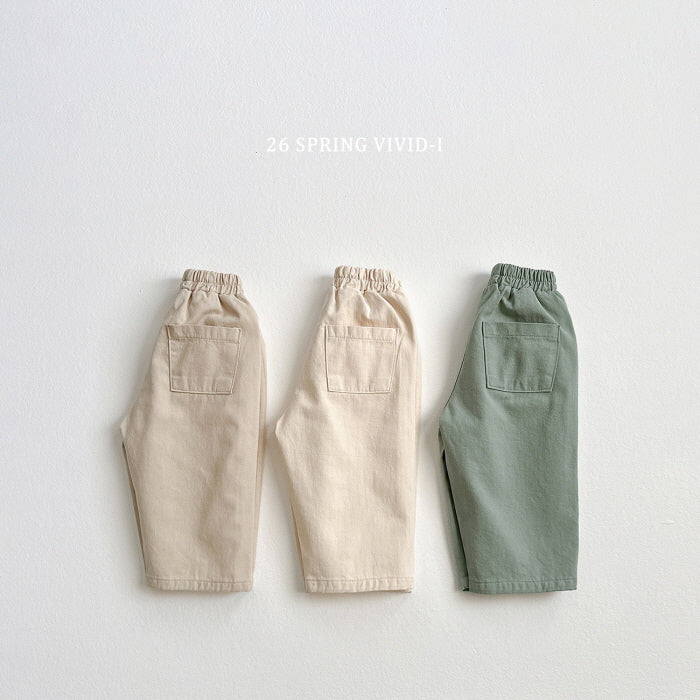 [KIDS] Cotton Daily Pants