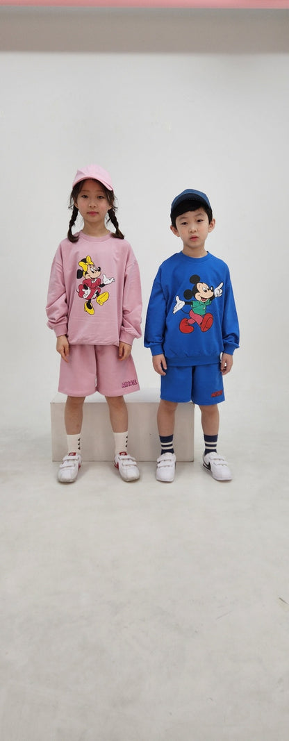 [KIDS] Mickey & Friends Top and Shorts Set