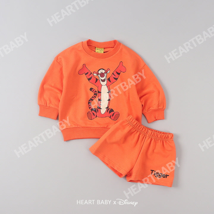 [KIDS] Pooh & Friends Top and Shorts Set