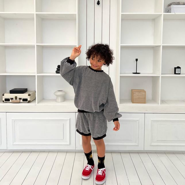 [KIDS/JUNIOR] Black and white set