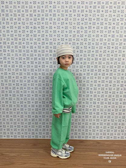 [JUNIOR] GY top and bottom set