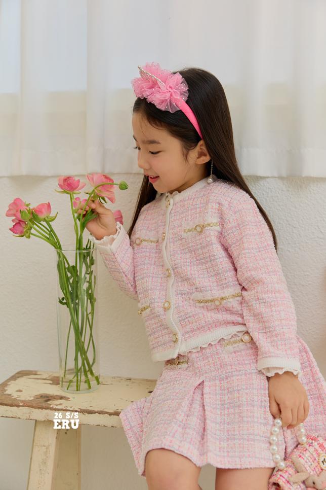 [KIDS] Tweed Two-Piece Set