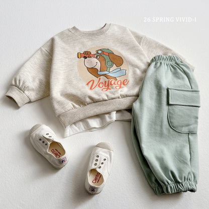 [KIDS] Vintage Dog Sweatshirt