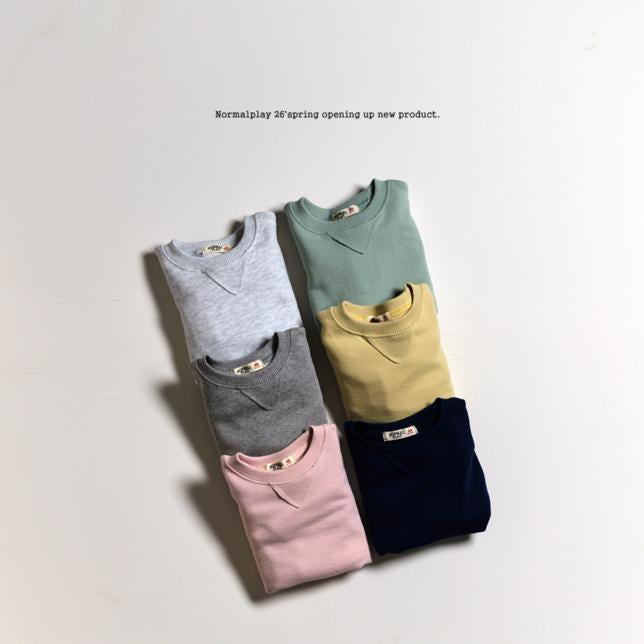 [JUNIOR] Soft sweat top & bottom set