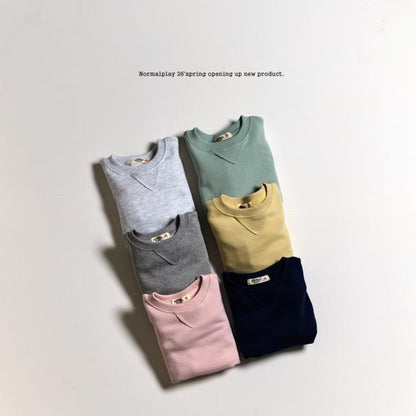 [JUNIOR] Soft sweat top & bottom set