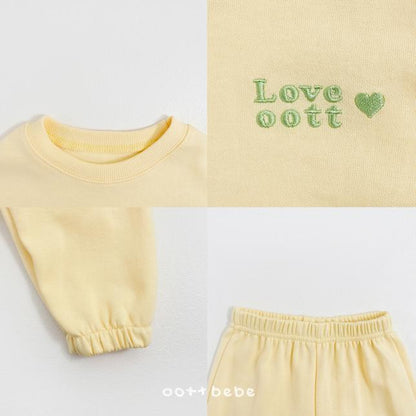 [KIDS] Love top and bottom set