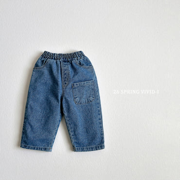 [KIDS] Pocket Denim Pants