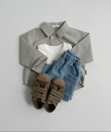 [BABY/KIDS] Join denim pants