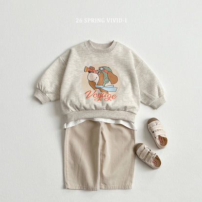 [KIDS] Vintage Dog Sweatshirt