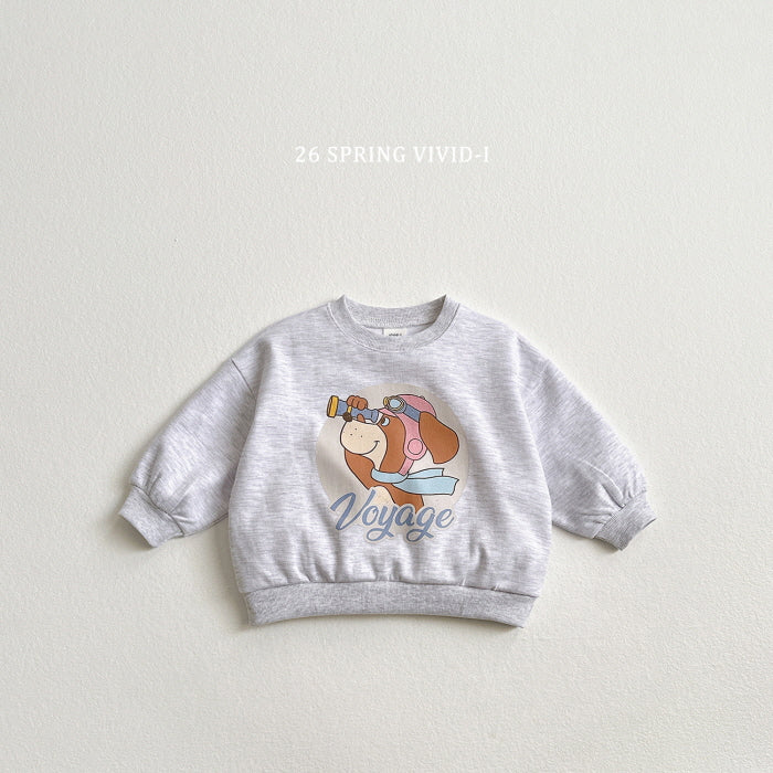 [KIDS] Vintage Dog Sweatshirt
