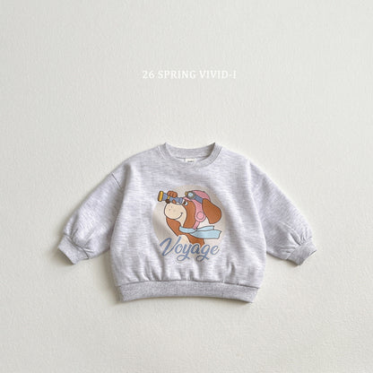 [KIDS] Vintage Dog Sweatshirt
