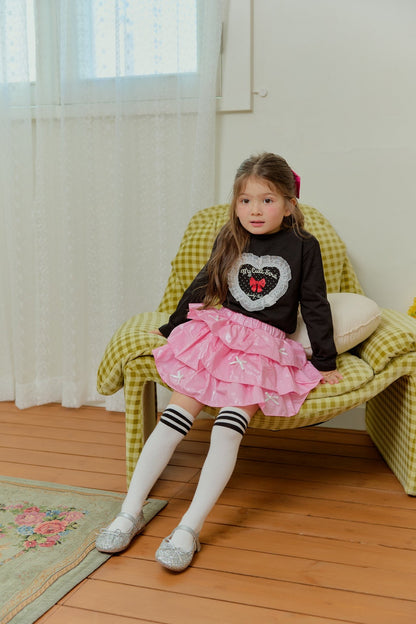 [KIDS] Pink bling skirt