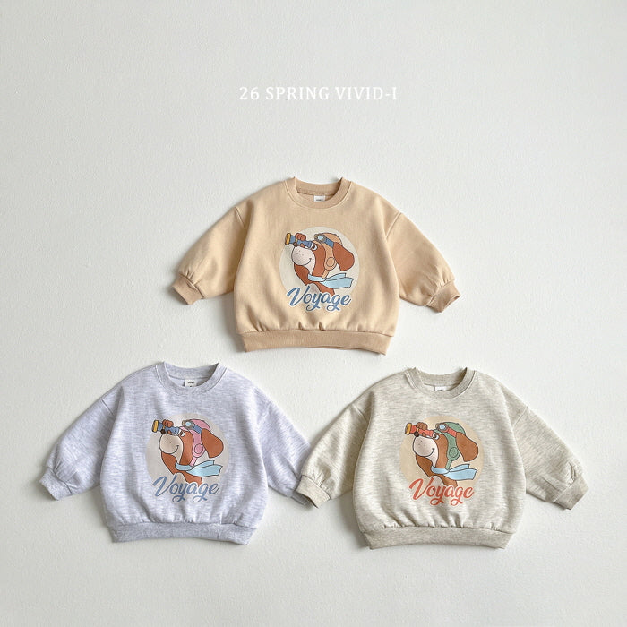 [KIDS] Vintage Dog Sweatshirt