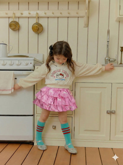 [KIDS] Pink bling skirt