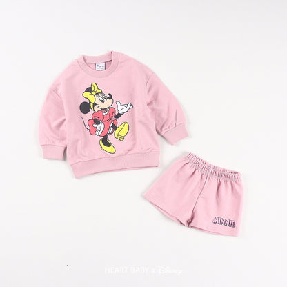 [KIDS] Mickey & Friends Top and Shorts Set
