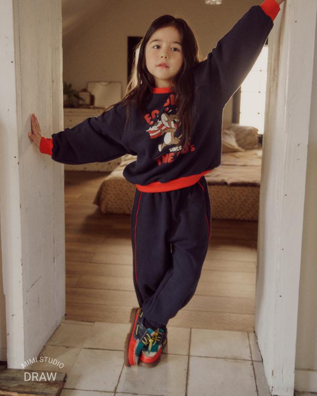 [KIDS] Piping Jogger Pants