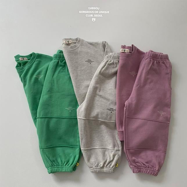 [JUNIOR] GY top and bottom set