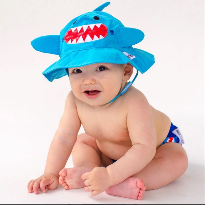 Swim diaper + sun hat sets