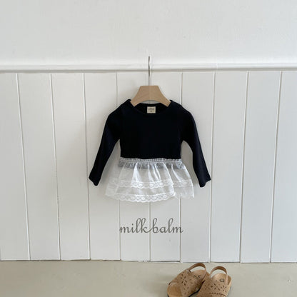 [KIDS] Lace Ripped T-Shirts