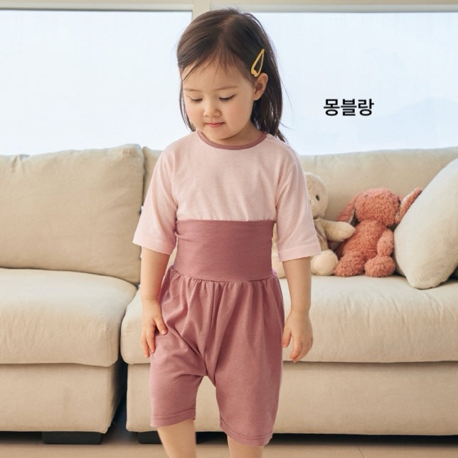 [KIDS] Mesh Anti-colic Loungewear Set