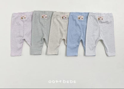 [KIDS] Sherbet Stripe Leggings